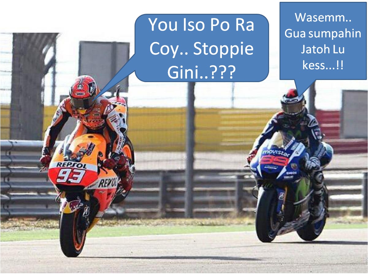 Meme Lucu Rossi Vs Marquez Hiasi Motogp Sepang Via Indoberita Com